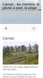 Mobile Screenshot of carnac.ouest-atlantis.com